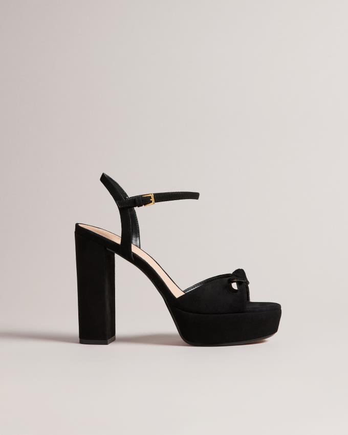 Sandale Ted Baker Heeled Platform Noir Femme | JWC-62574920